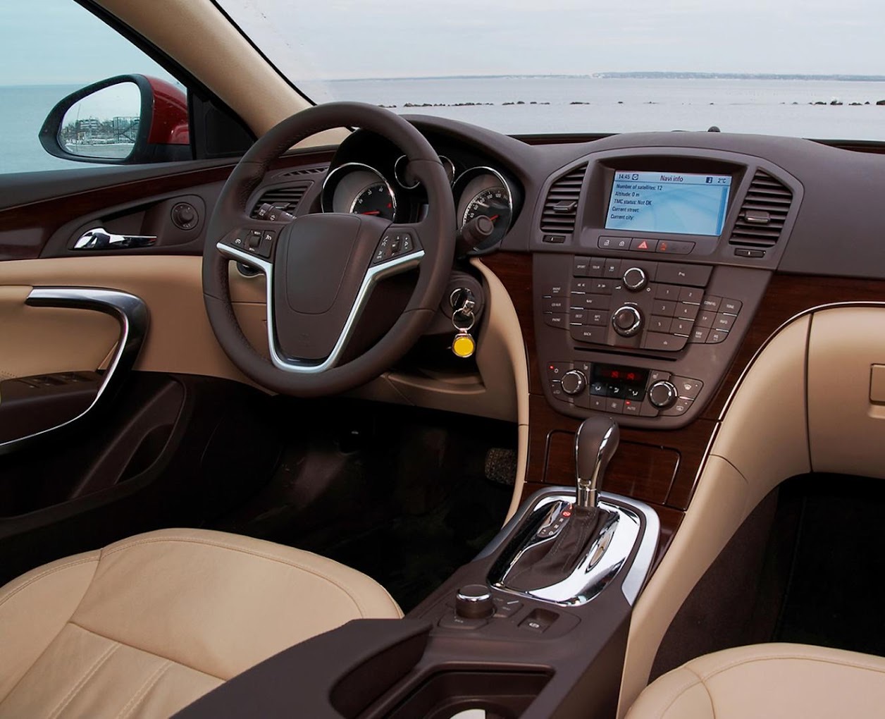 Luxury brown custom car interior leather restoration Miami