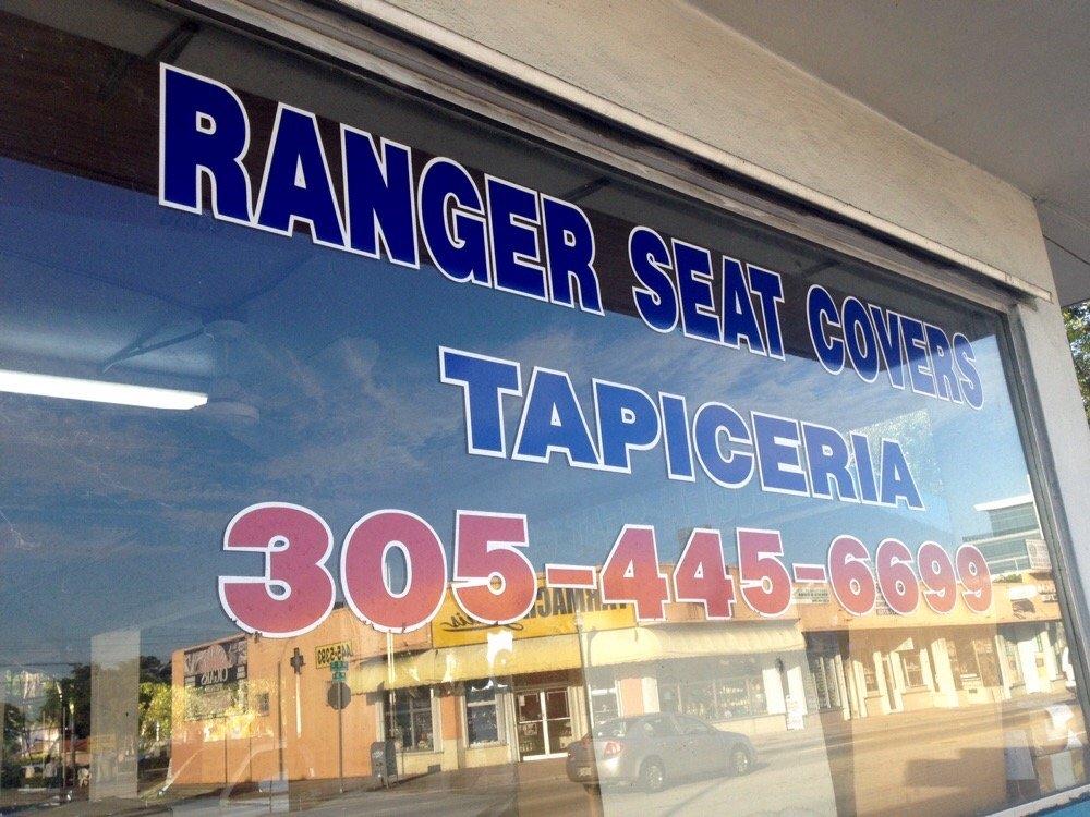 Ranger Seat Cover business signage 3598 SW 8th St Miami
